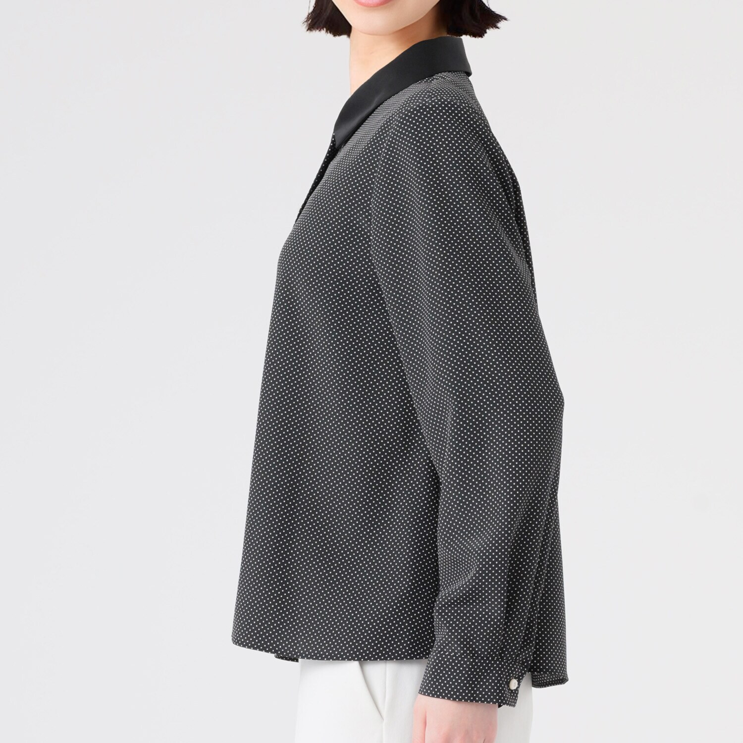 イフェメル／ ダブルフェーストーキョー ドットプリントシャツ