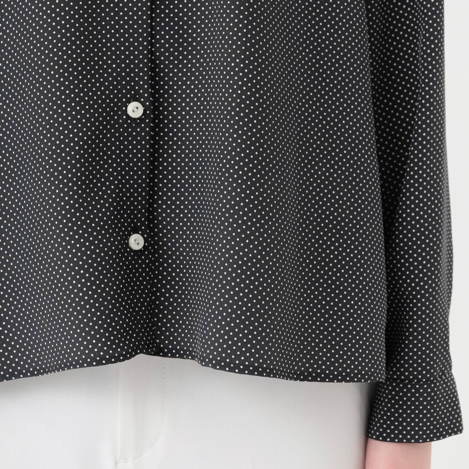 イフェメル／ ダブルフェーストーキョー ドットプリントシャツ