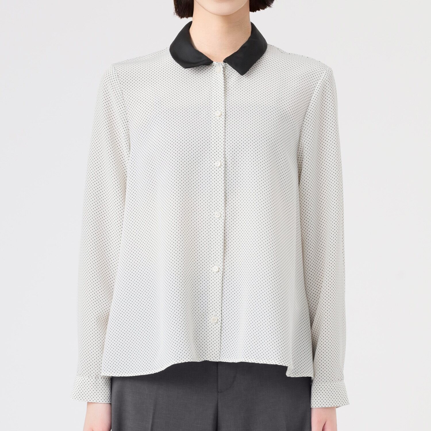 イフェメル／ ダブルフェーストーキョー ドットプリントシャツ