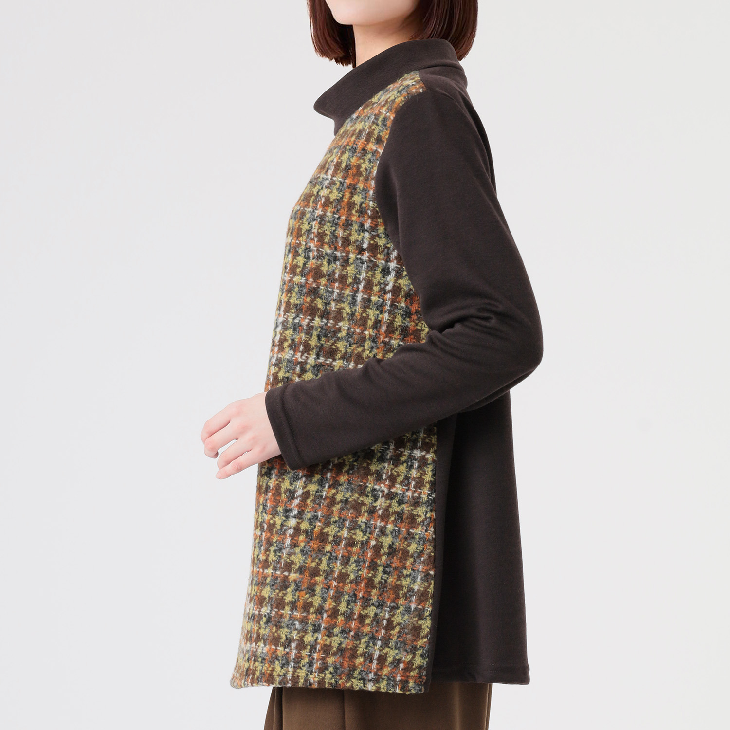 ダジュール チェックデザイン チュニック