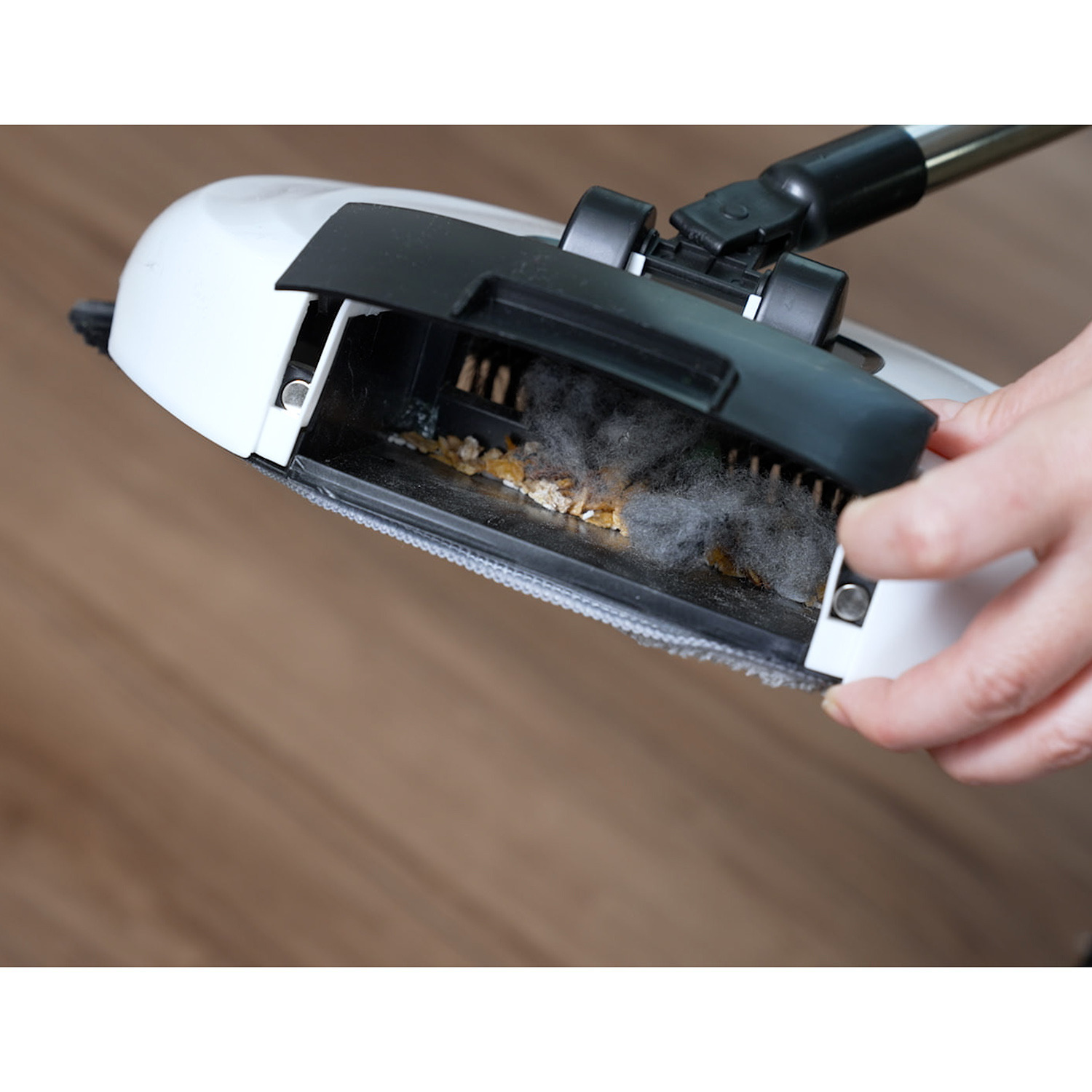 掃く・拭く・集めるが この１本で完結 楽々お掃除グッズ バクバクスイーパーＥＺ