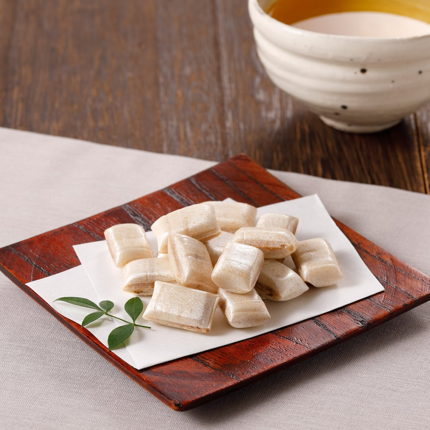 有平糖利喜 噛んで食べられる！ サクサク有平糖 （きなこ味）