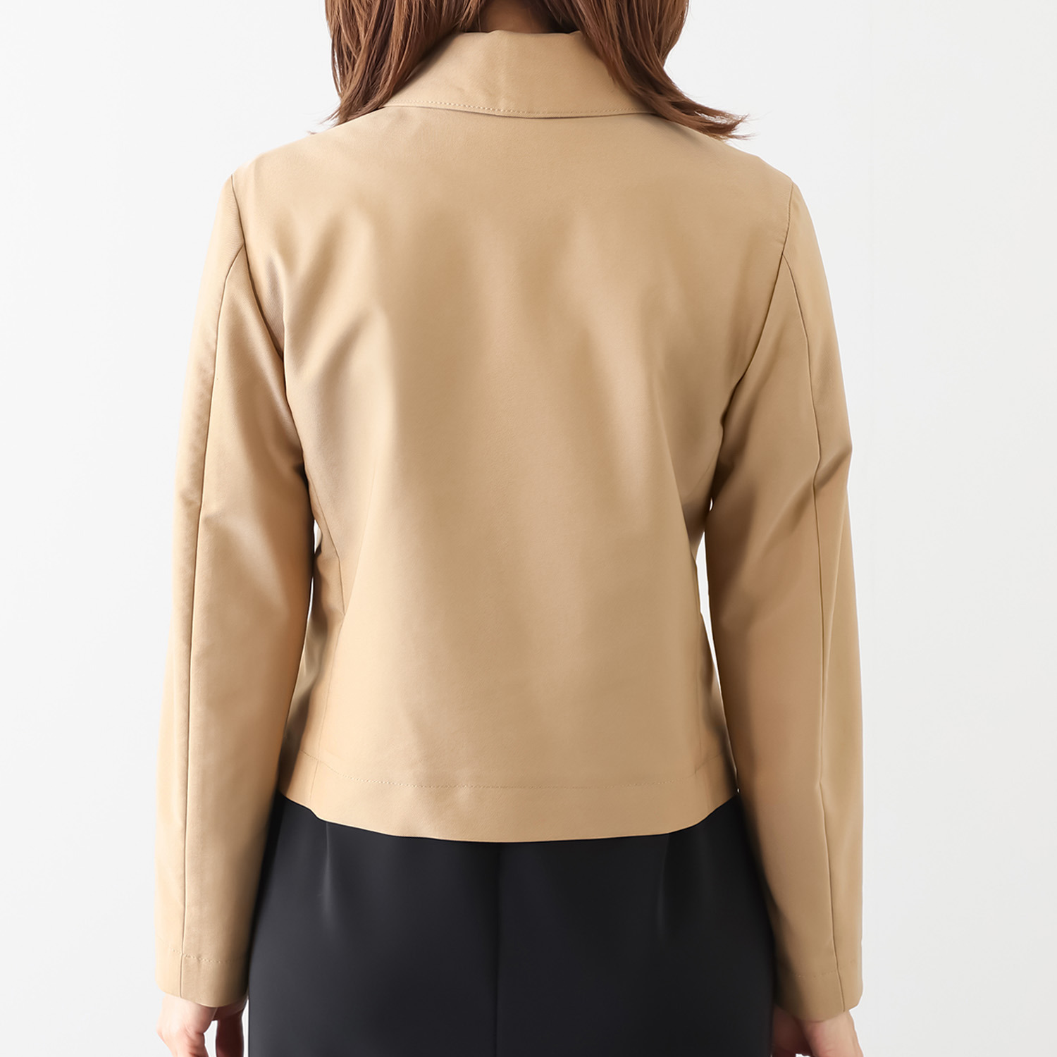 ジュンコ　シマダ シャンブレーギャバ スプリングジャケット