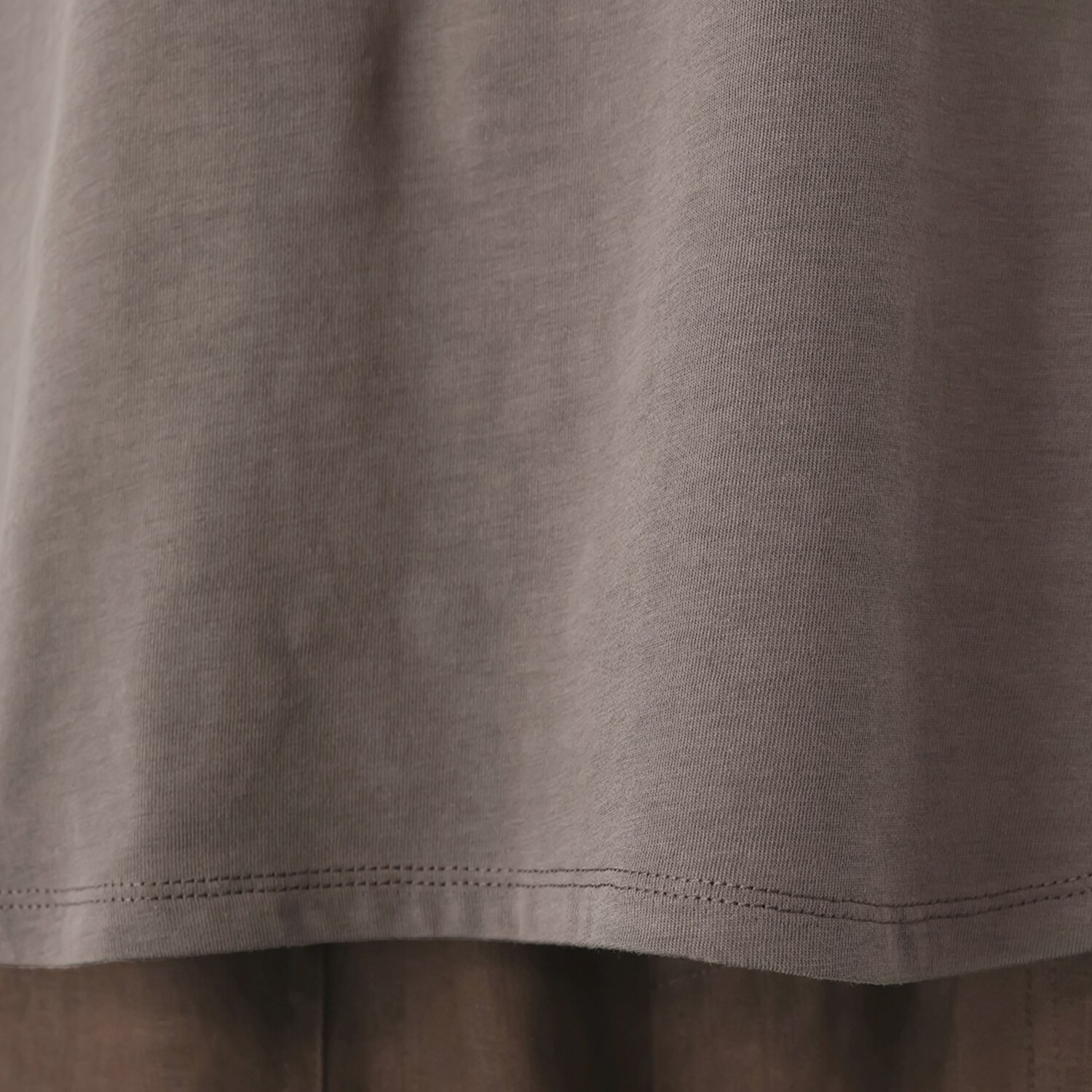 ゼラールスポーツ 強撚コットン 天竺ジャージー リブコンビタンクトップ