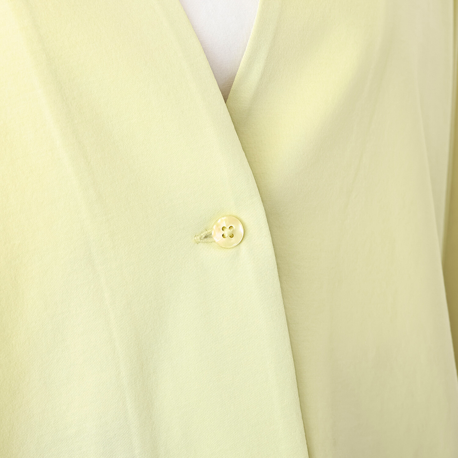 元町ゼラール ギザコットン混 プレミアムハイゲージ スタイルアップ カーディガン