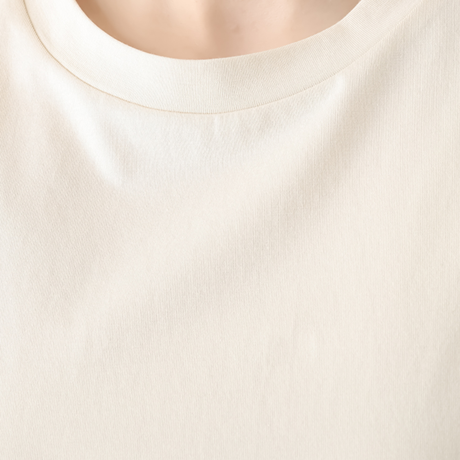 元町ゼラール ギザコットン混 プレーティングジャージー 華やかレーストリミング ノースリーブプルオーバー