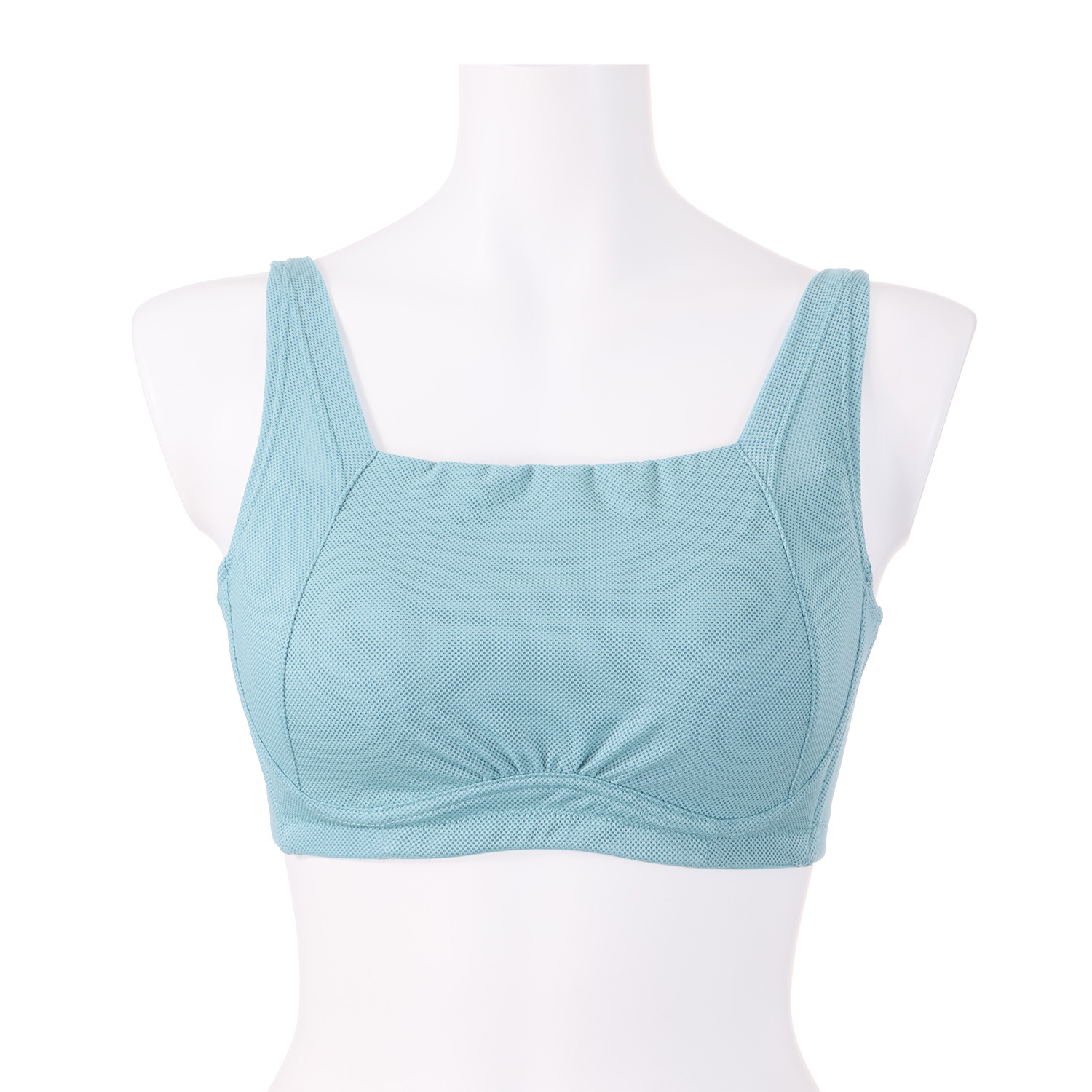 きれいになろう！ 爽やかメッシュ調 ワイヤーで美バストメイク ブラジャー２枚セット