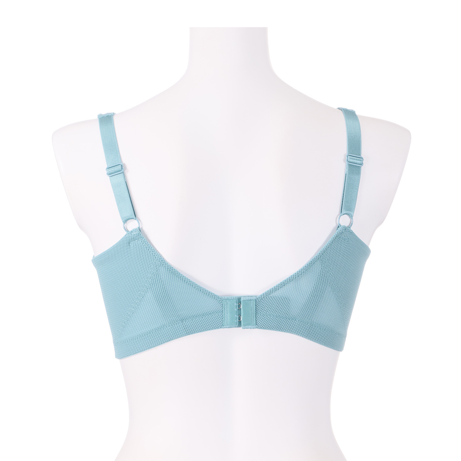 きれいになろう！ 爽やかメッシュ調 ワイヤーで美バストメイク ブラジャー２枚セット