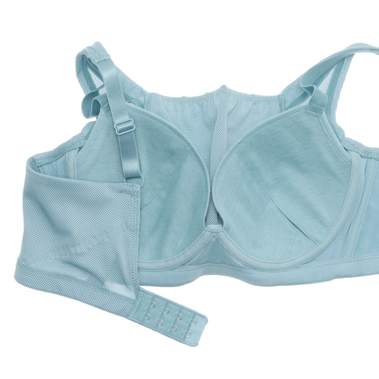 きれいになろう！ 爽やかメッシュ調 ワイヤーで美バストメイク ブラジャー２枚セット