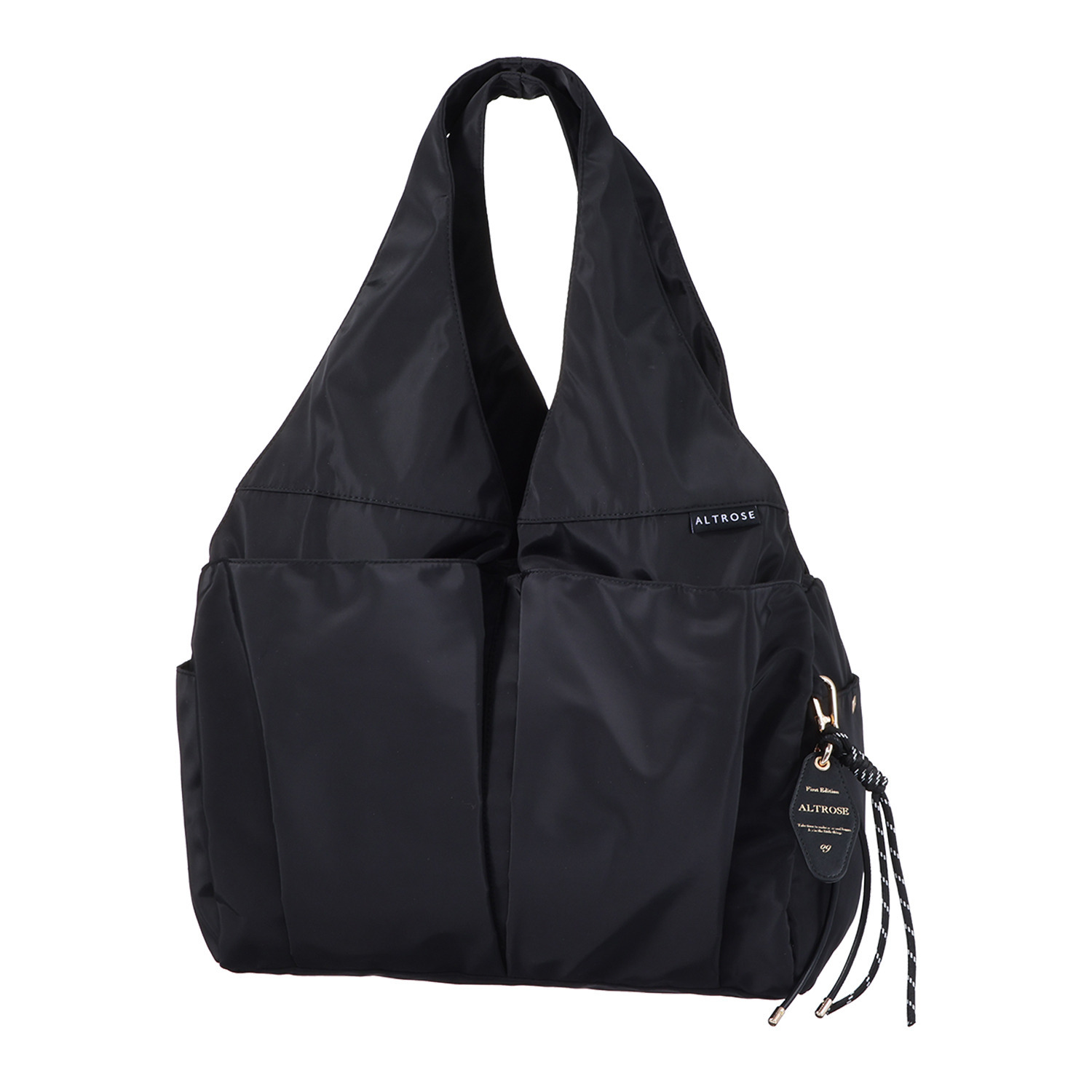 アルトローズ はっ水・軽量 チャーム付 １０ポケットトートバッグ “ティム”