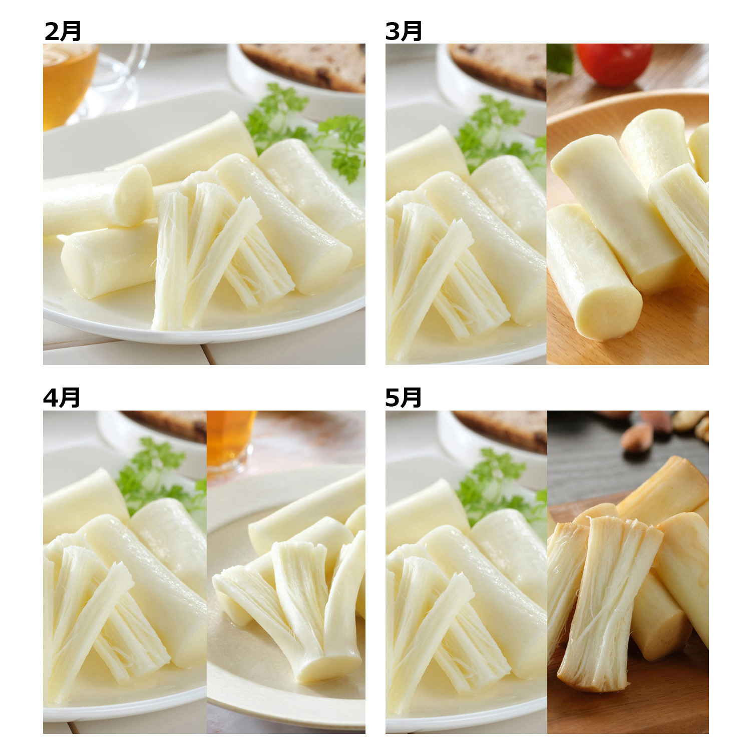 花畑牧場 シルク食感 こだわりのさけるチーズ ４ヶ月頒布会