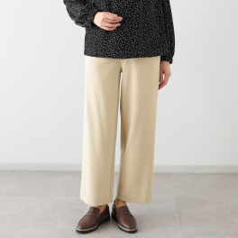 リサリサ プラミカル ２ウェイストレッチツイル セミワイドパンツ