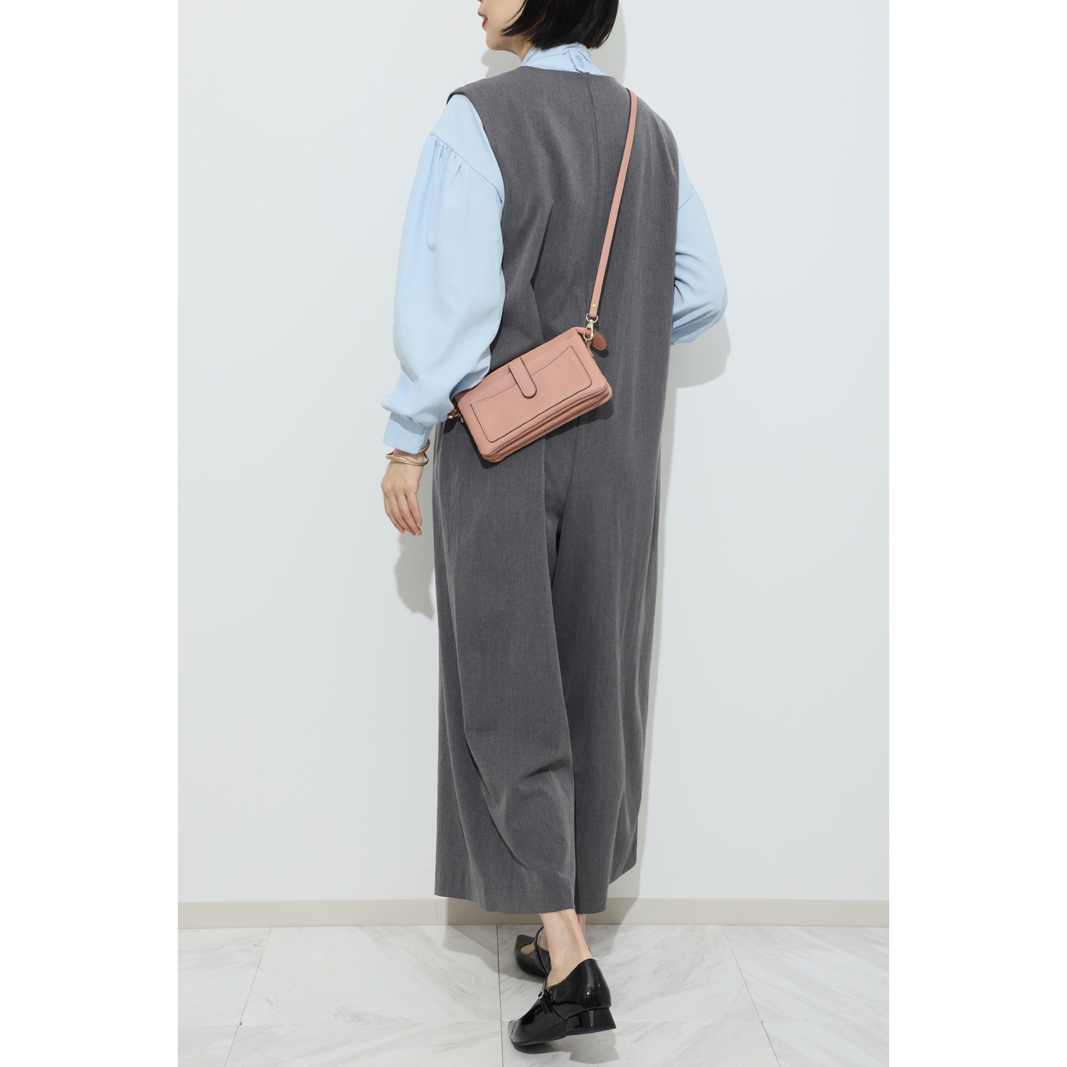 ピソラロ ５層で大容量！ やわらかウォレットバッグ ＜エコバッグＳセット＞