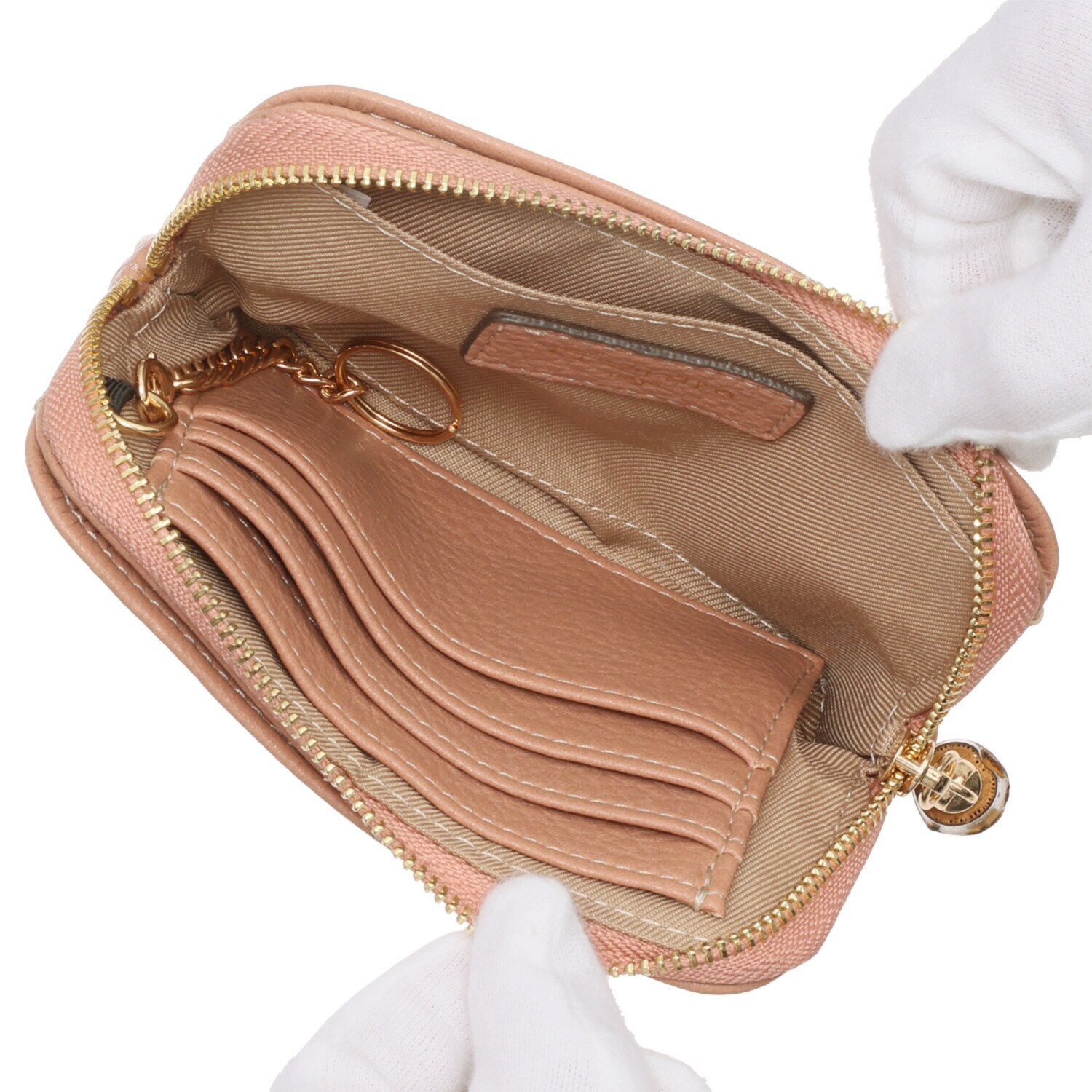 ピソラロ ポーチみたいに使える！ やわらか フラグメントウォレット