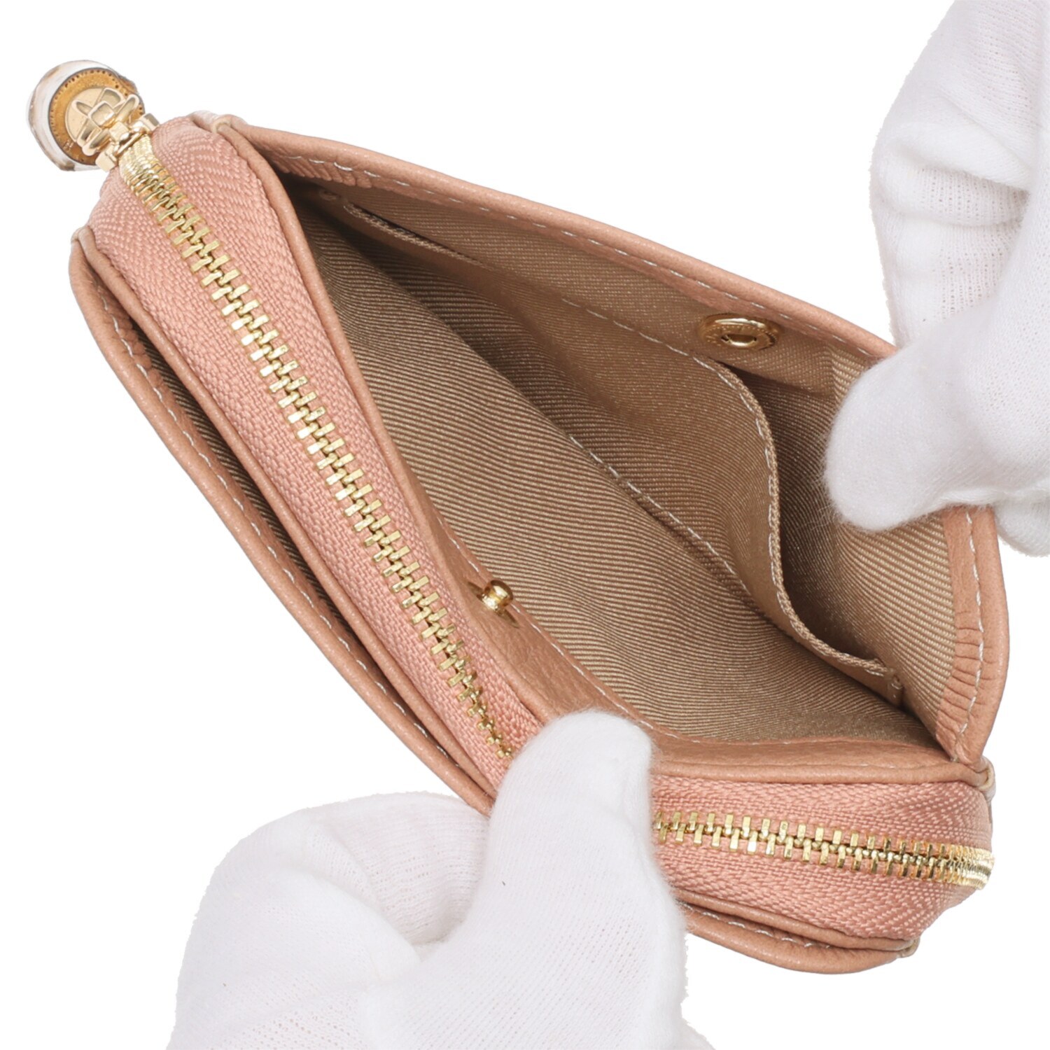 ピソラロ ポーチみたいに使える！ やわらか フラグメントウォレット