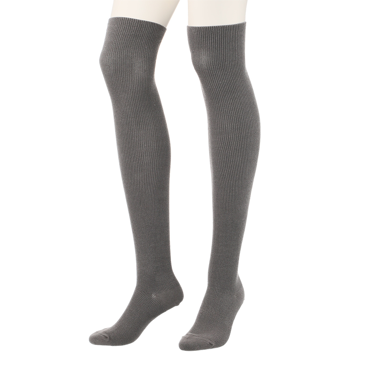 リオッサ 足首キュッ！ ひざ裏ゆったりの快適着圧 寝るときソックスＶ カラー４足セット