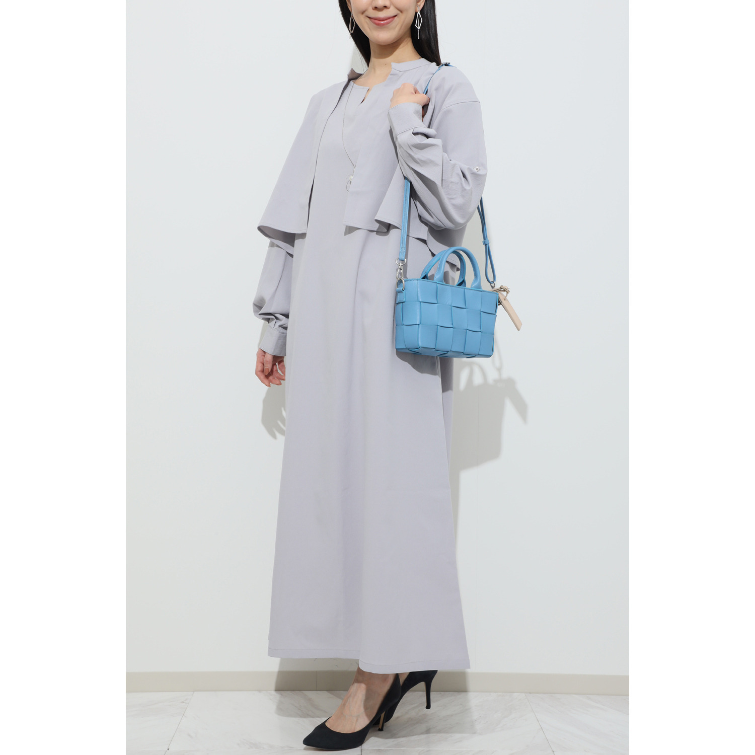 マイレ はっ水カーフ ２ウェイメッシュバッグ