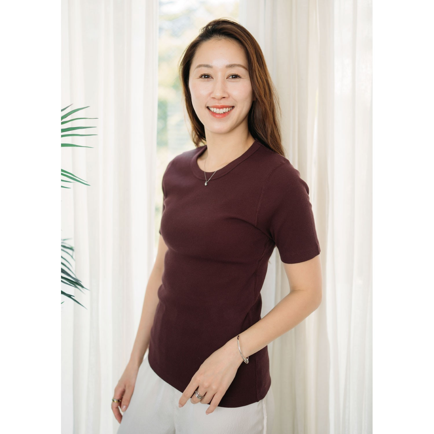 ヘ・エラ 抗菌防臭 綿１００％リブインナー ３枚セット ＜タンク・半袖・八分袖 　各１枚入り＞