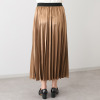 パルムミミ ヴィンテージ調サテン シャイニー素材 プリーツスカート