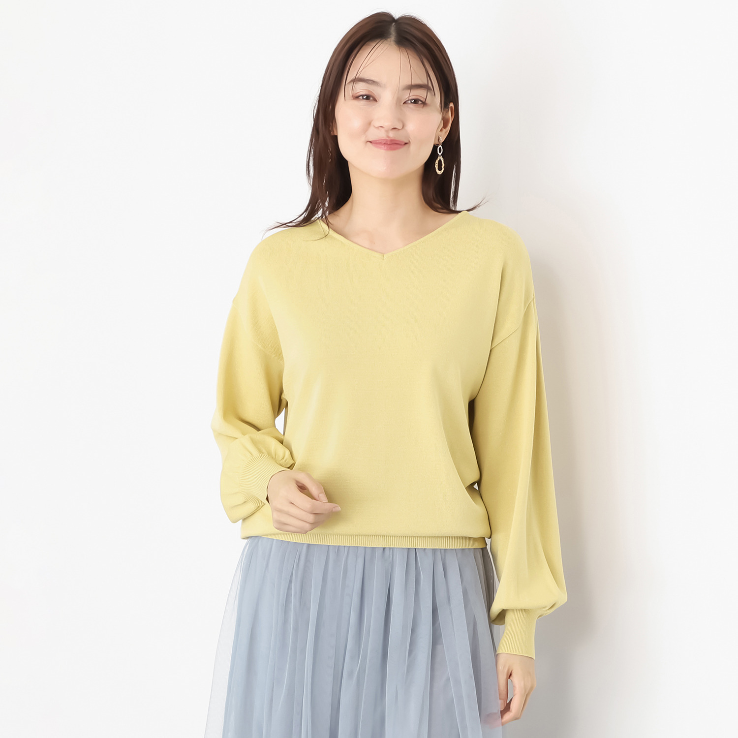 Ｋｕｎｎｙ． 前後２ウェイ ニットプルオーバー