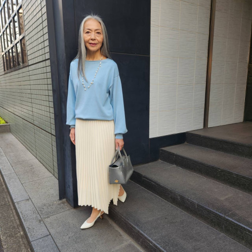 Ｋｕｎｎｙ． 前後２ウェイ ニットプルオーバー