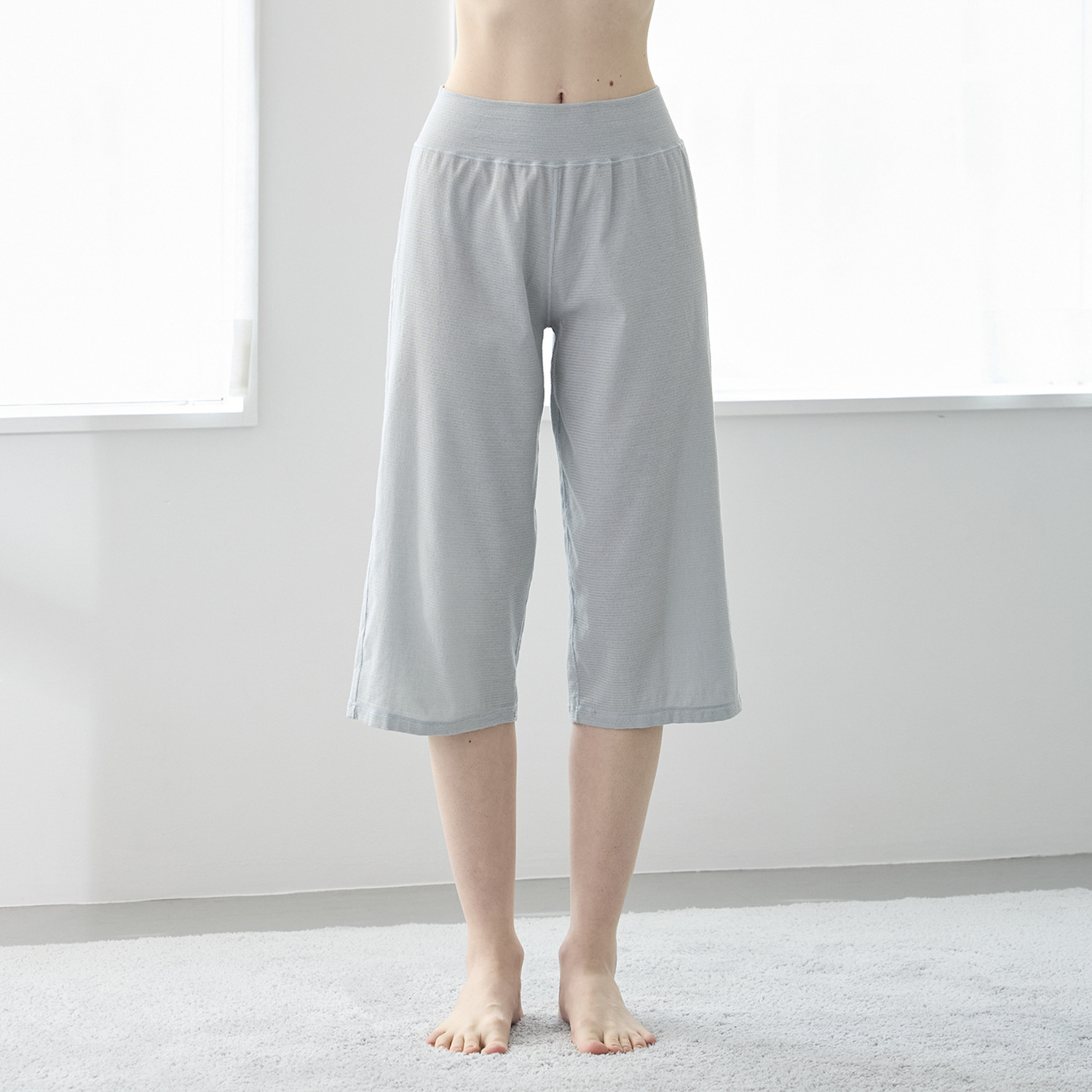 丸福ガーゼ 吸水速乾・抗菌防臭 オーガニックコットン混 ステテコボトム