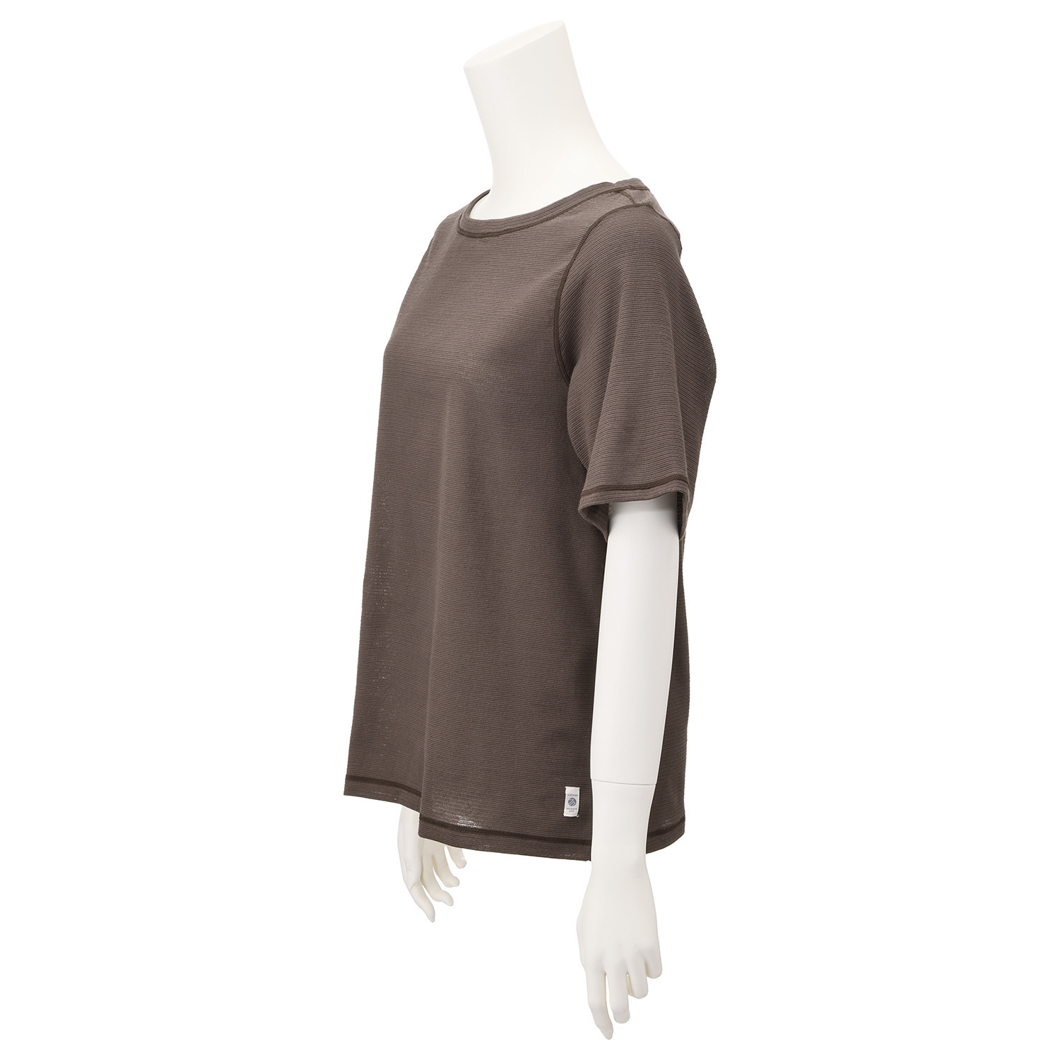 丸福ガーゼ 吸水速乾・抗菌防臭 オーガニックコットン混 半袖Ｔシャツ