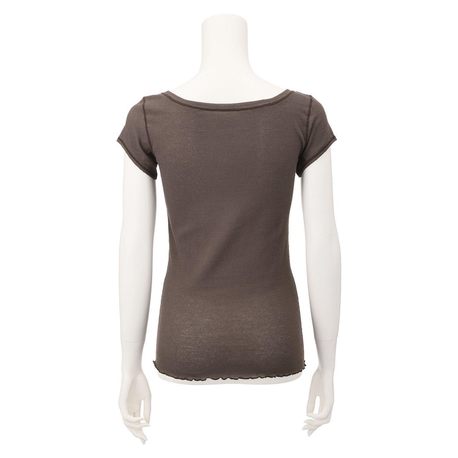 丸福ガーゼ 吸水速乾・抗菌防臭 オーガニックコットン混 フレンチスリーブインナー