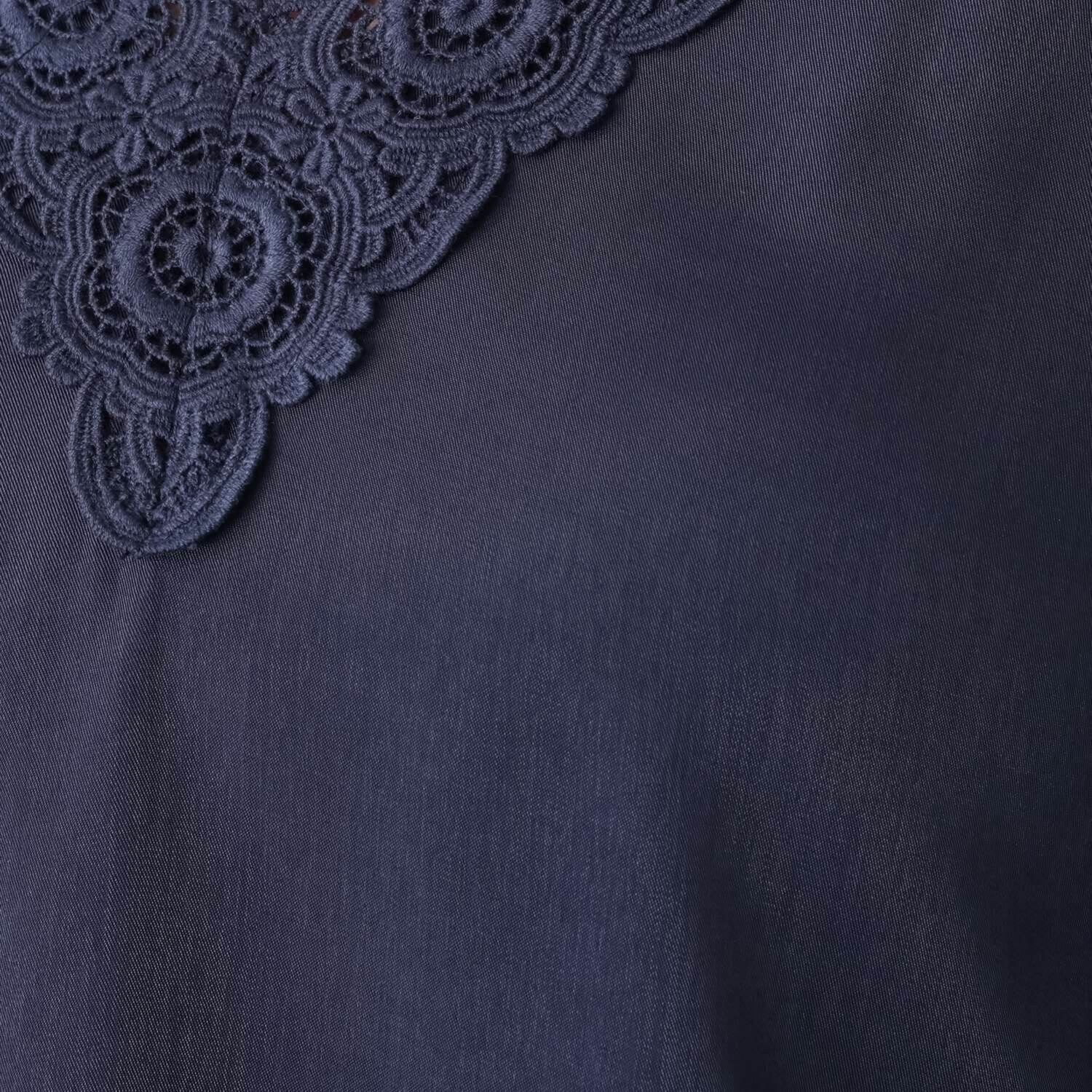 ボン・サンス レースアクセント リラクシーブラウス