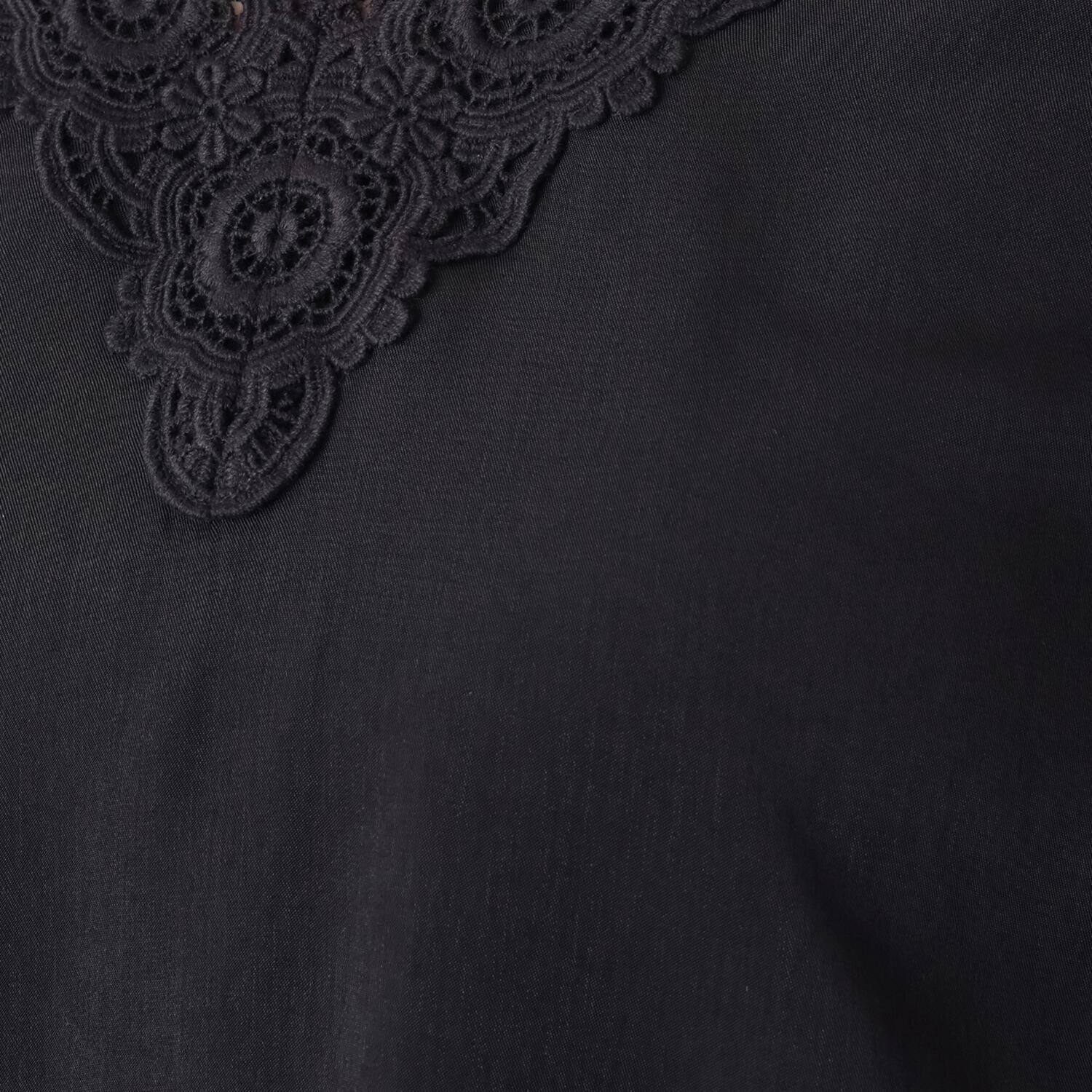 ボン・サンス レースアクセント リラクシーブラウス