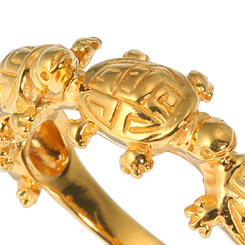 フルーフ シルバー 亀の行進 リング