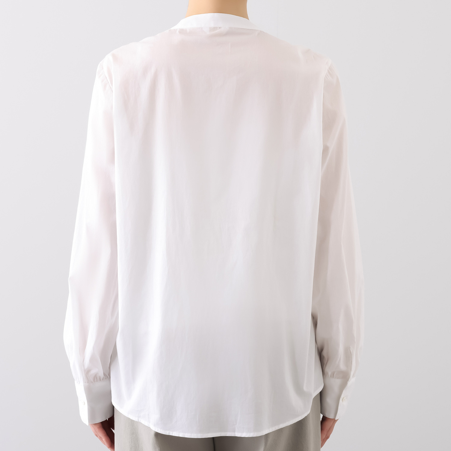 ロベルト　フリッドマン コットン ピンタックシャツ