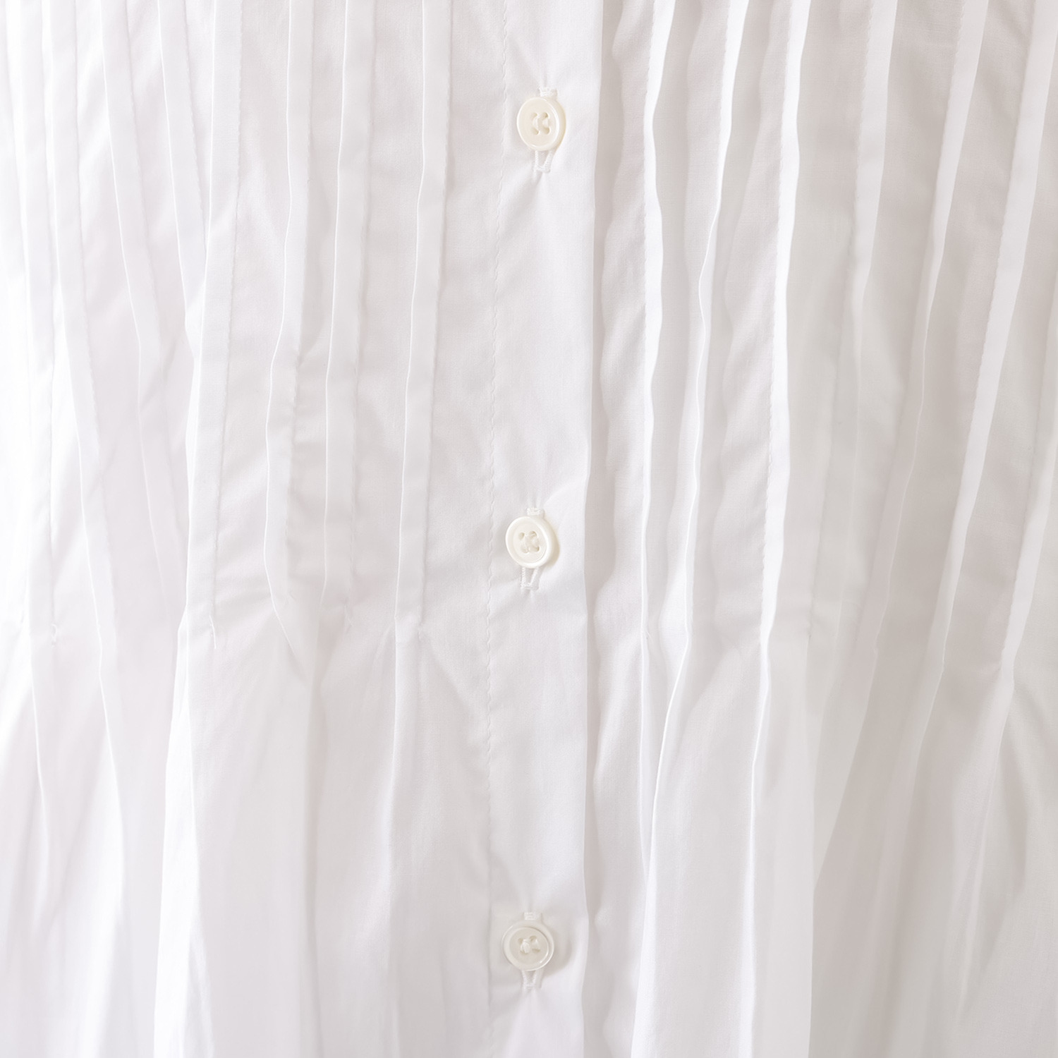 ロベルト　フリッドマン コットン ピンタックシャツ