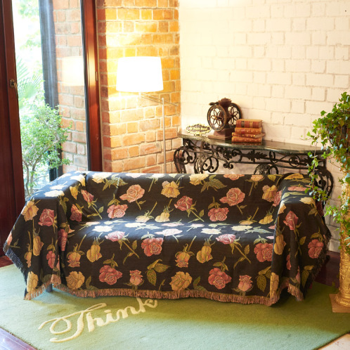 シンクビー！ ゴブラン織マルチカバー “ウィリアムローズ” ＜Ｍ＞