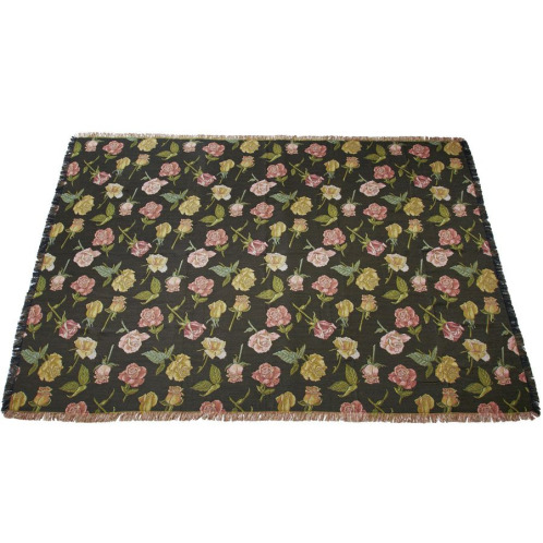 シンクビー！ ゴブラン織マルチカバー “ウィリアムローズ” ＜Ｌ＞