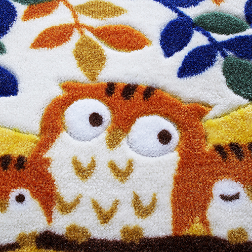 幸せの黄色い 玄関マット ＜大サイズ＞