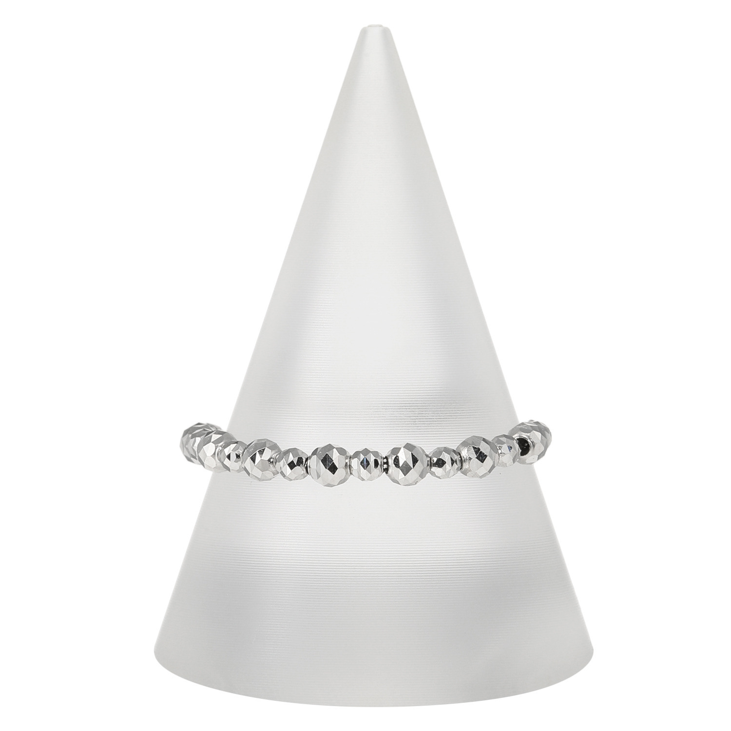 プレシアプラチナ プラチナ８５０ ダイヤモンドカットパーツ スライドチェーンリング