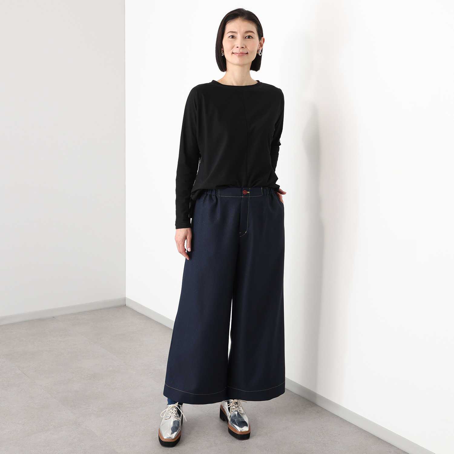 ハヤマ　ブリーズ ワイドパンツ