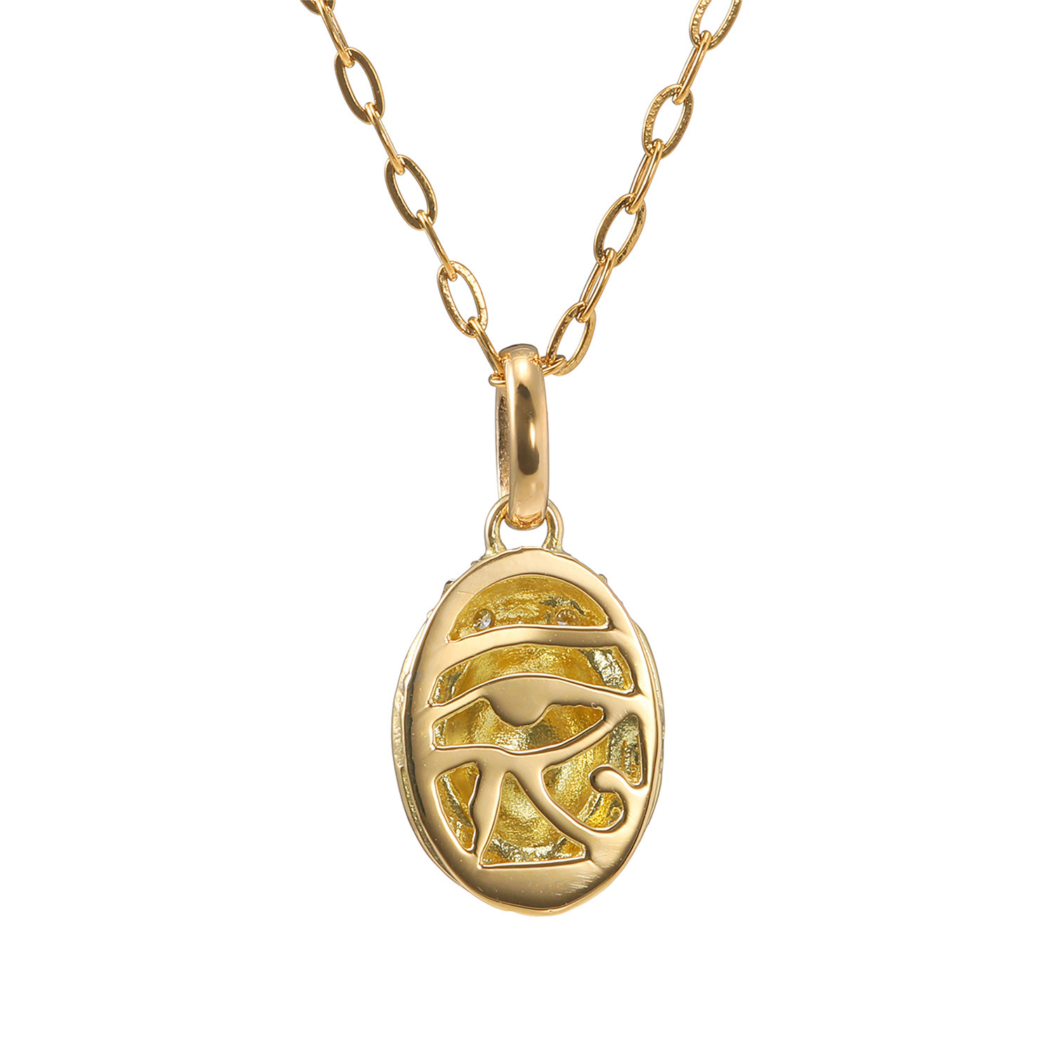 マシュリク １８Ｋ ダイヤモンド スカラベモティーフ ペンダント