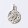 マシュリク 純プラチナ リバーシブルデザイン コイン型ペンダント