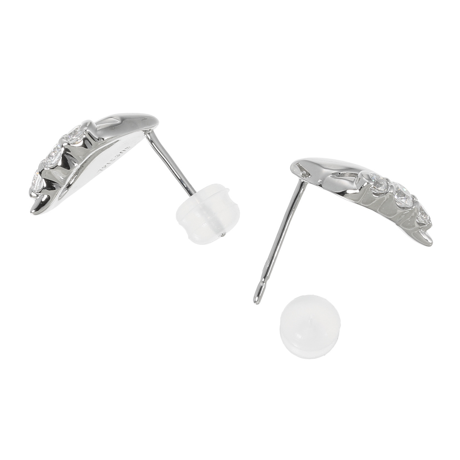 ステングレイス サージカルステンレス プレシオサ社製ＣＺ ソフトウェーブスパークル ピアス