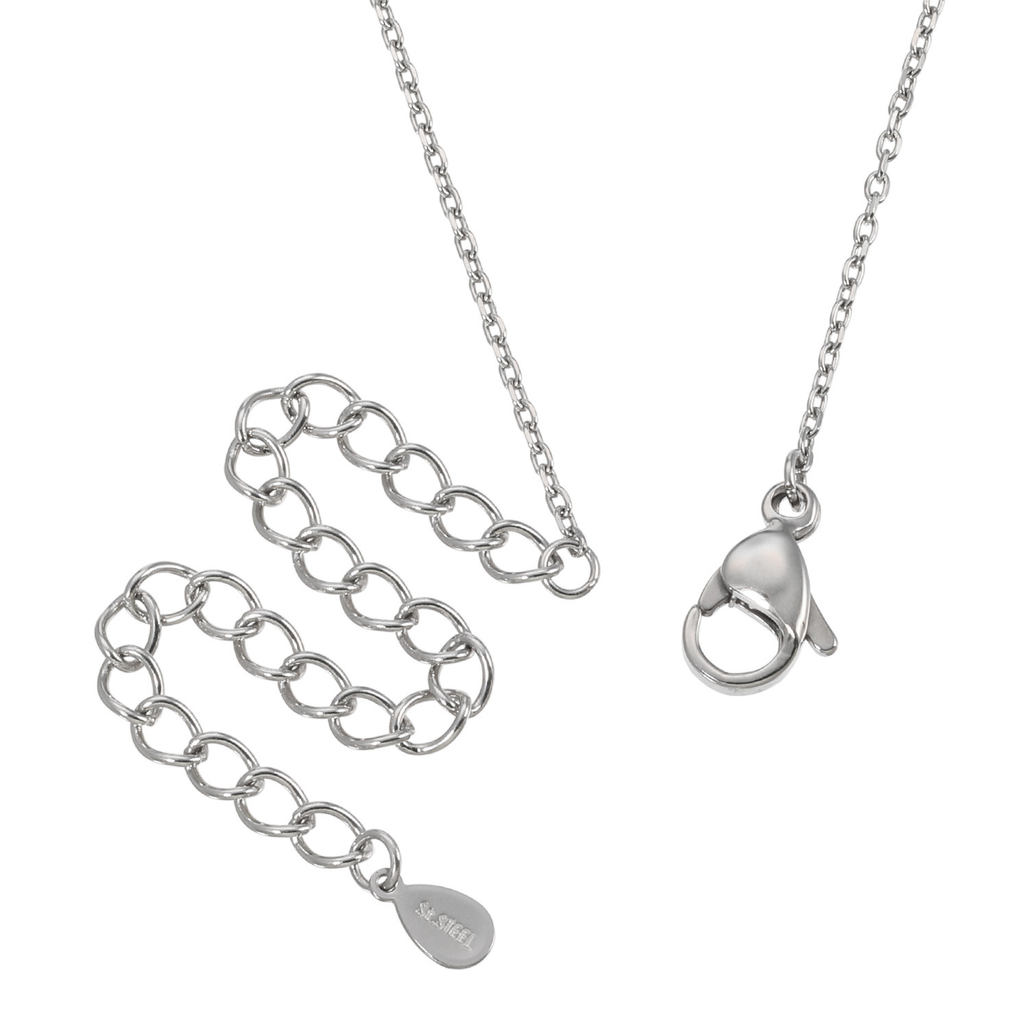 ステングレイス サージカルステンレス プレシオサ社製ＣＺ ソフトウェーブスパークル ネックレス