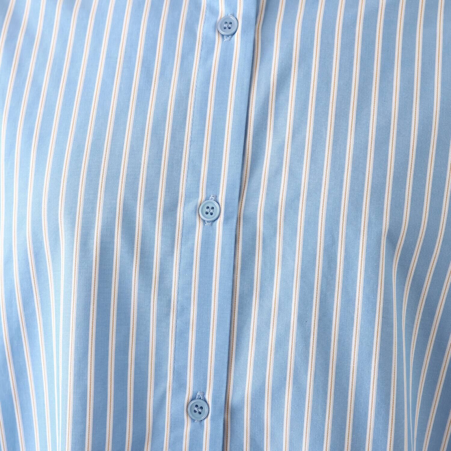 プーカ ゆったり＆ 美しいシルエット シャツワンピース