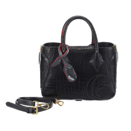 チビナイル クロコダイル ２ウェイハンドバッグ