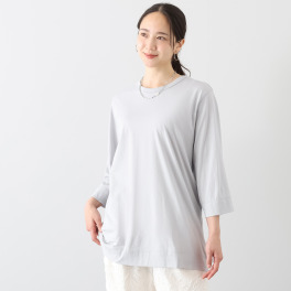 エイガールズ スビン綿混 ＬＯＴＵＳ　ＨＡＮＥ チュニック