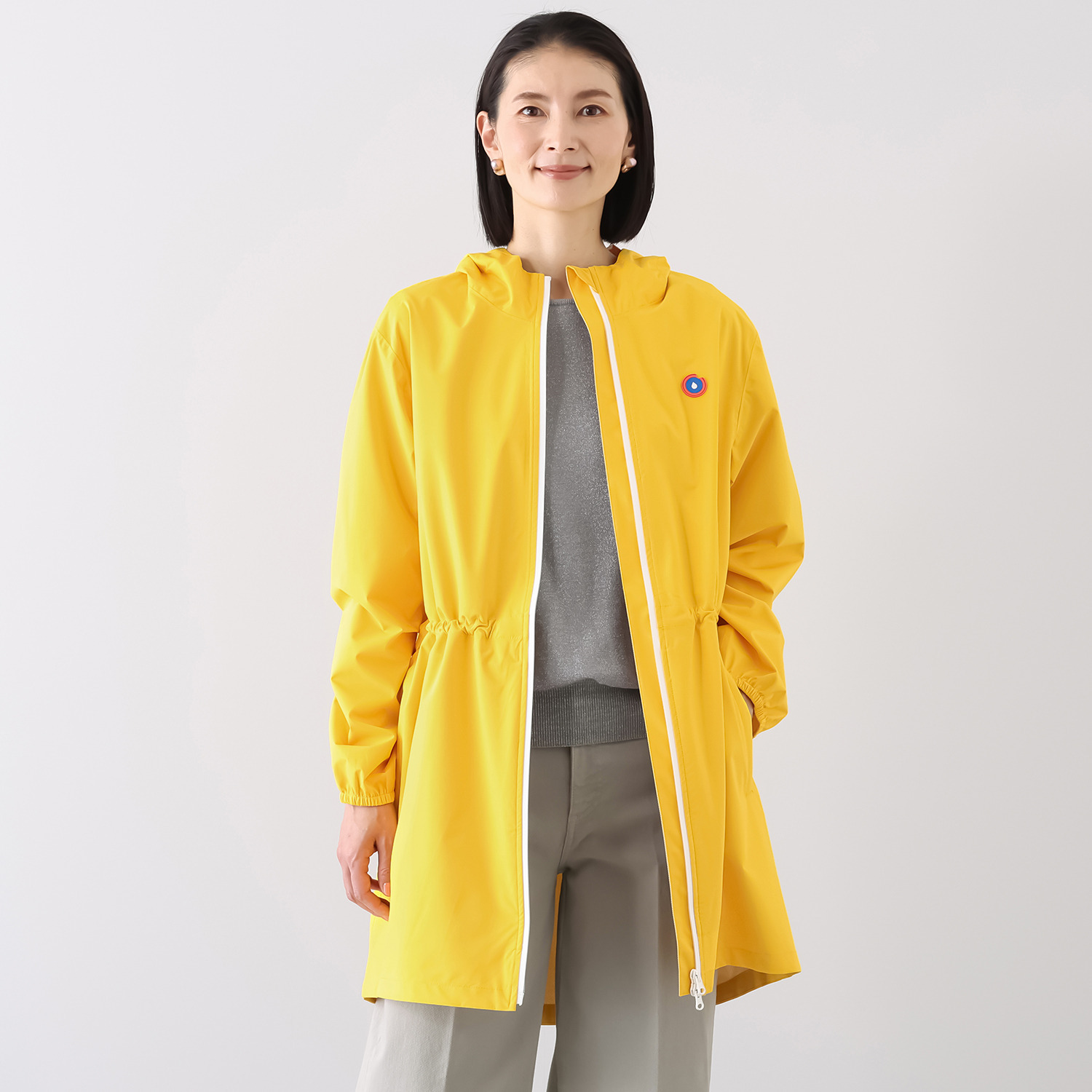 フロット はっ水 パッカブル フーディーコート