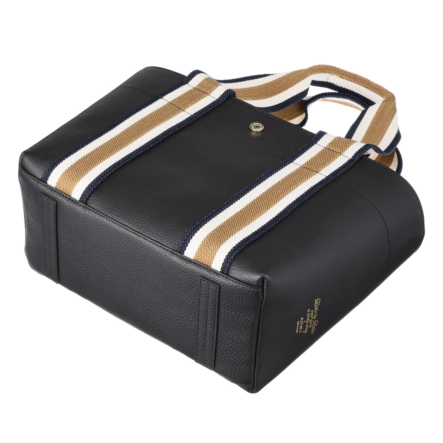 エーディーエムジェイ 牛革 ソフトシュリンク型押し デイリートートバッグ