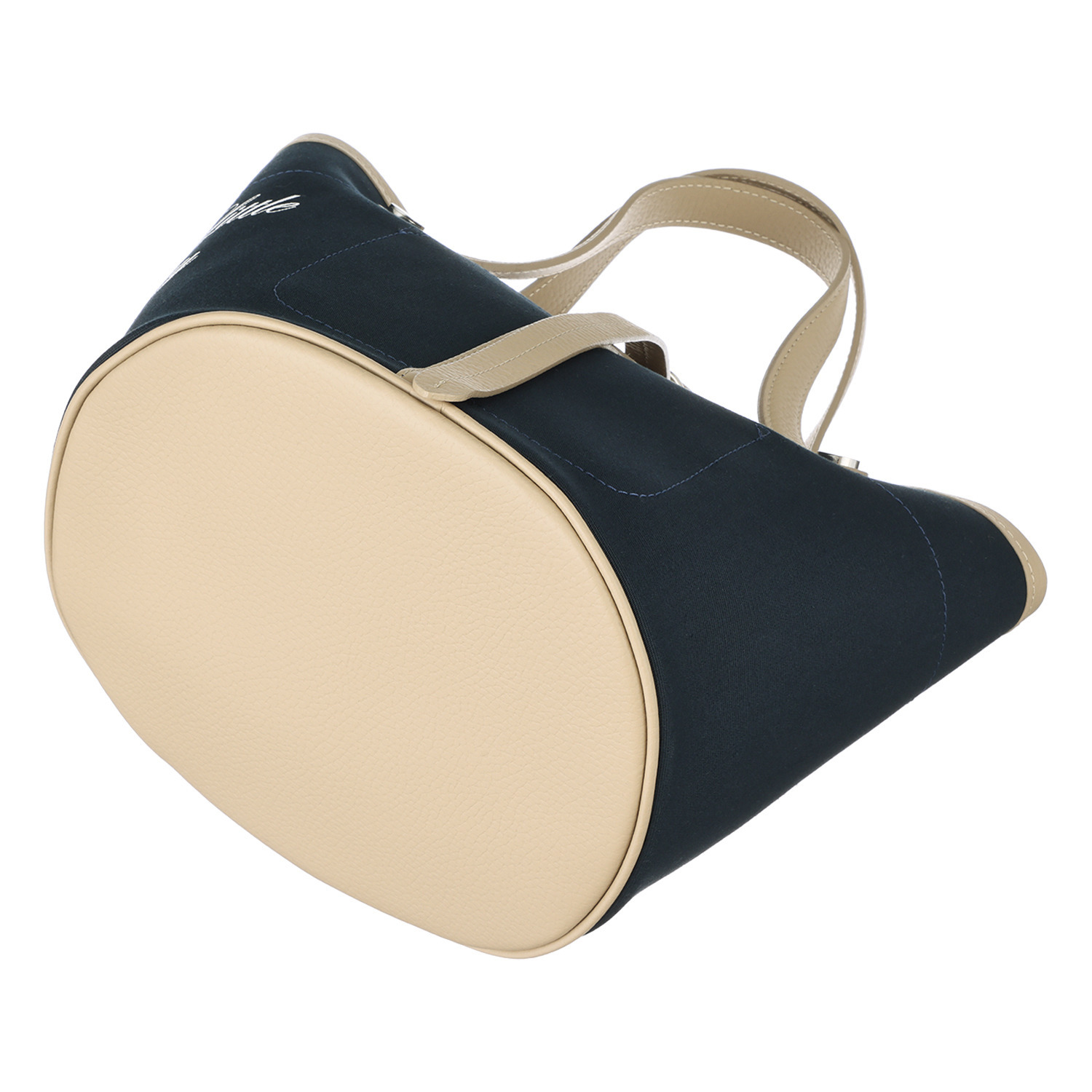 エーディーエムジェイ イタリアンファブリック バスケットトートバッグ