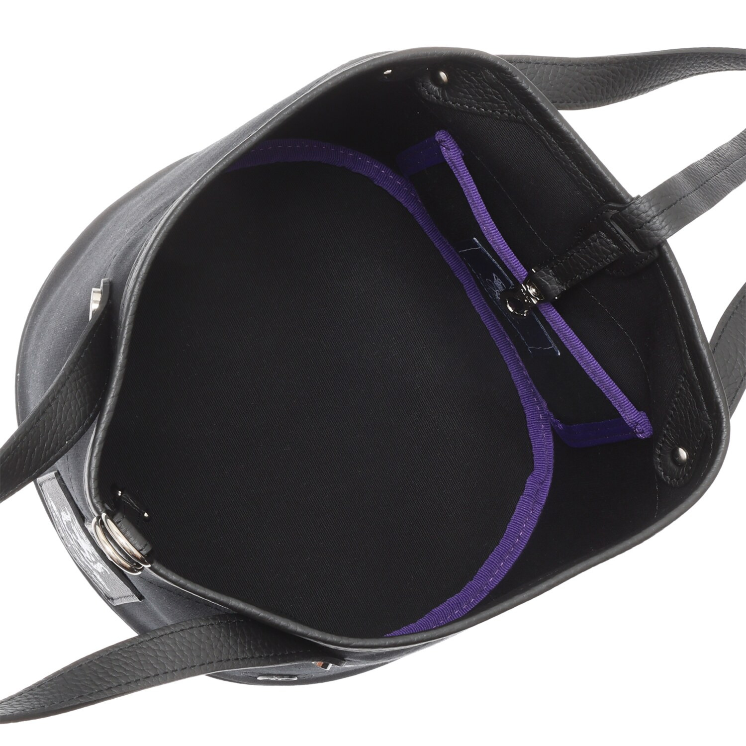 エーディーエムジェイ イタリアンファブリック バスケットトートバッグ