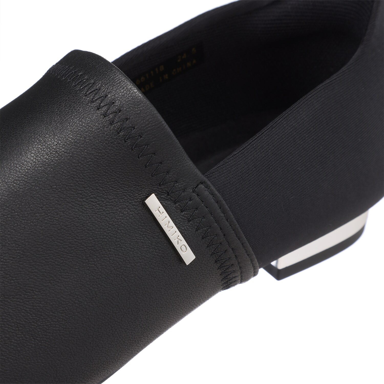 卑弥呼 驚きのフィット感 シープストレッチレザー すっと履けるパンプス